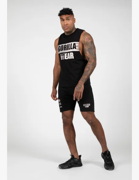 Gorilla Wear pánské šortky Lopez – černá