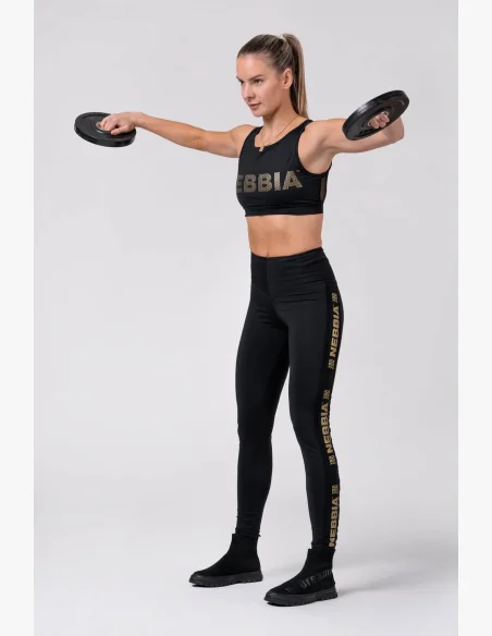 NEBBIA • Gold Mesh mini top • NEBBIAshop.cz