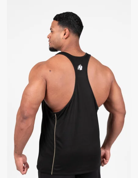 Gorilla Wear pánské tílko Casper Stringer – černá / zelená