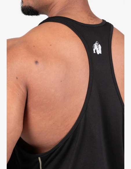 Gorilla Wear pánské tílko Casper Stringer – černá / zelená