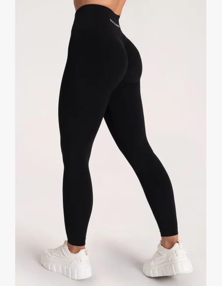 Gym Glamour Legíny Second Skin push up Black