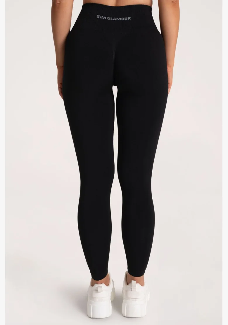 Gym Glamour Legíny Second Skin push up Black