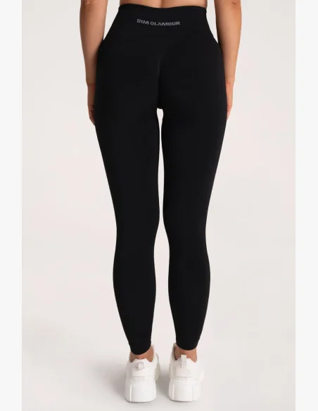 Gym Glamour Legíny Second Skin push up Black