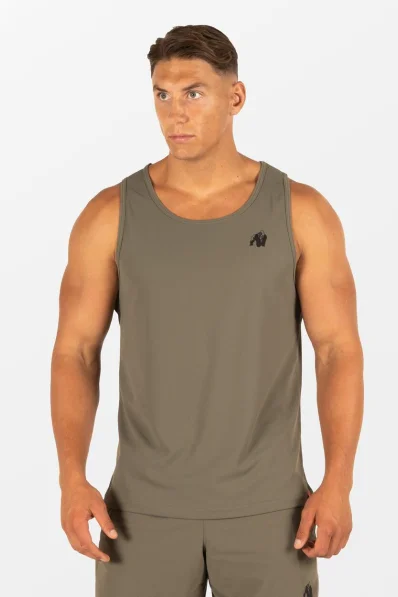 Gorilla Wear pánské tílko Colton – army zelená