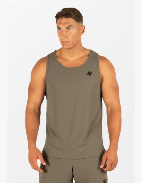 Gorilla Wear pánské tílko Colton – army zelená
