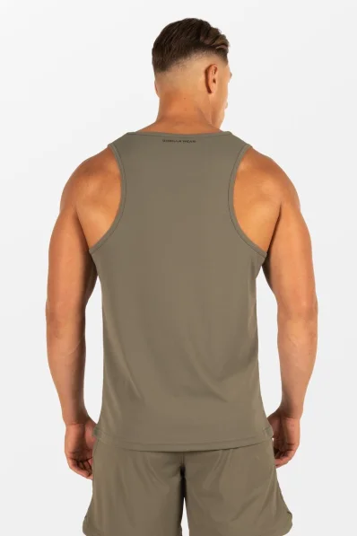 Gorilla Wear pánské tílko Colton – army zelená 2