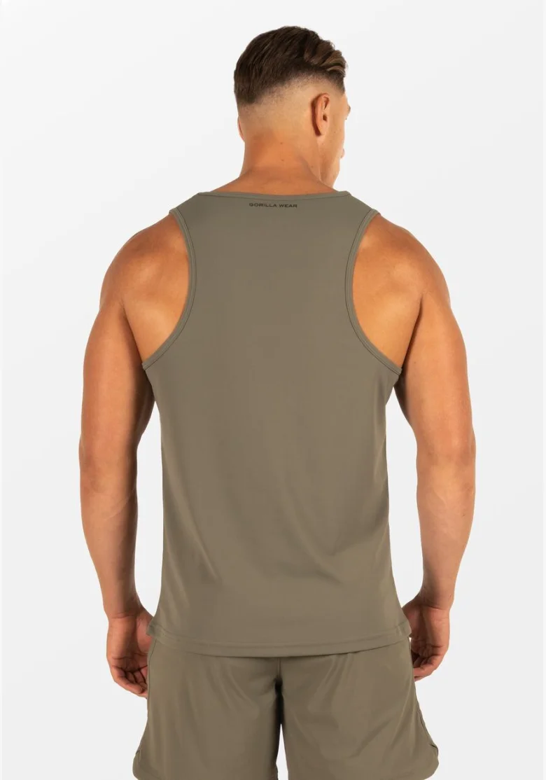 Gorilla Wear pánské tílko Colton – army zelená