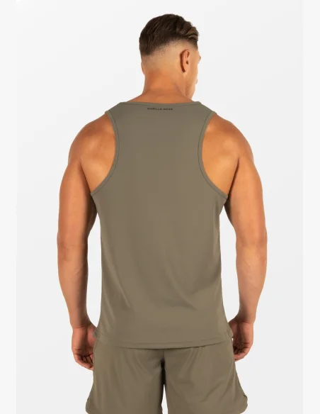Gorilla Wear pánské tílko Colton – army zelená