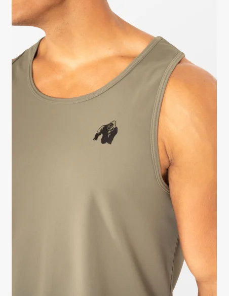 Gorilla Wear pánské tílko Colton – army zelená