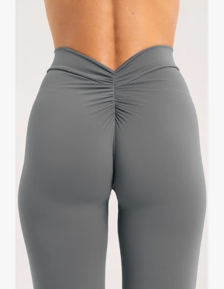 Gym Glamour zvonové legíny Deep Glow Grey
