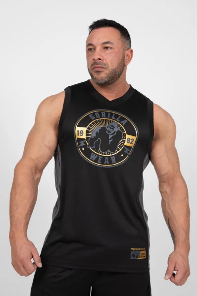 Gorilla Wear pánské tílko Orlando Jersey – černá
