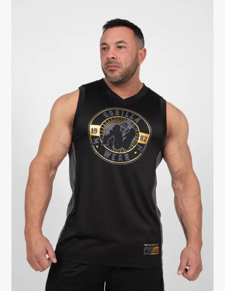 Gorilla Wear pánské tílko Orlando Jersey – černá