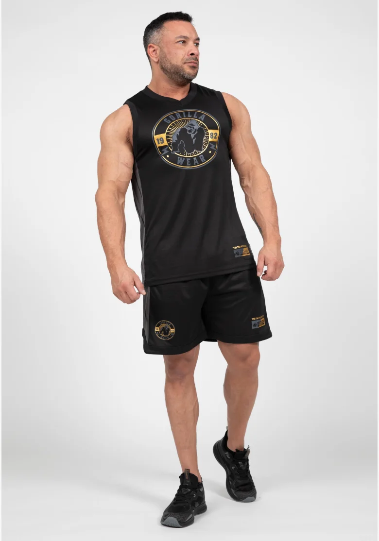 Gorilla Wear pánské tílko Orlando Jersey – černá