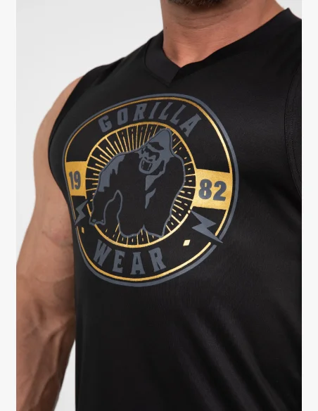 Gorilla Wear pánské tílko Orlando Jersey – černá