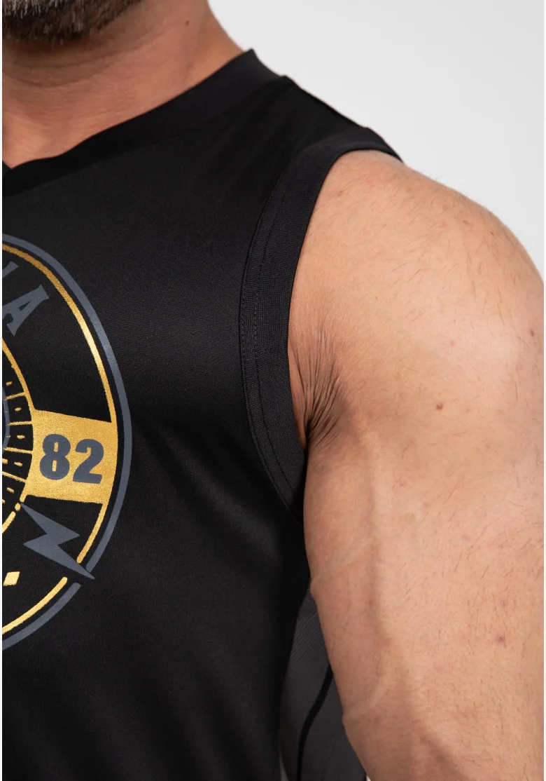 Gorilla Wear pánské tílko Orlando Jersey – černá